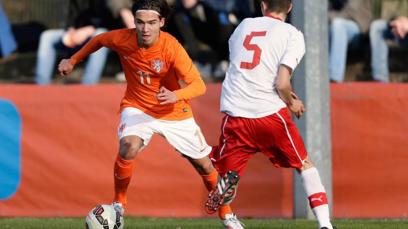 Mink Peeters bij Nederlands Elftal U16